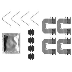 Priedų komplektas, diskinių stabdžių trinkelės MINTEX MBA0068