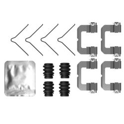 Priedų komplektas, diskinių stabdžių trinkelės MINTEX MBA0099