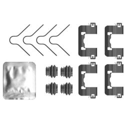 Priedų komplektas, diskinių stabdžių trinkelės MINTEX MBA0105