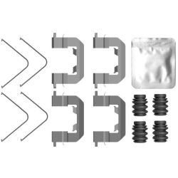 Priedų komplektas, diskinių stabdžių trinkelės MINTEX MBA0123