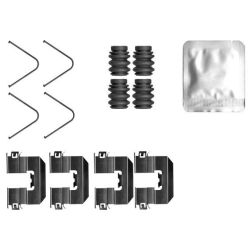 Priedų komplektas, diskinių stabdžių trinkelės MINTEX MBA0165