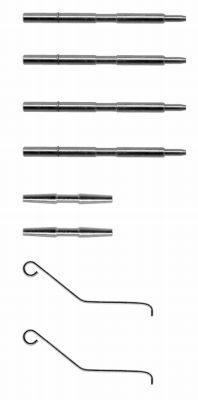 Priedų komplektas, diskinių stabdžių trinkelės MINTEX MBA1044