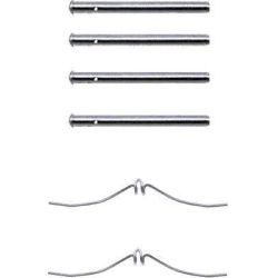 Priedų komplektas, diskinių stabdžių trinkelės MINTEX MBA1061