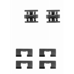 Priedų komplektas, diskinių stabdžių trinkelės MINTEX MBA1091