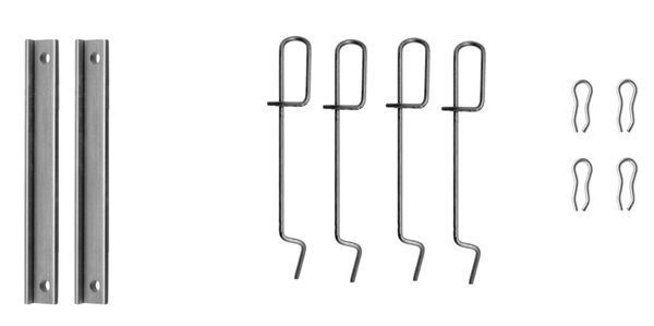 Priedų komplektas, diskinių stabdžių trinkelės MINTEX MBA1151