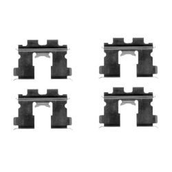 Priedų komplektas, diskinių stabdžių trinkelės MINTEX MBA1163