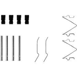 Priedų komplektas, diskinių stabdžių trinkelės MINTEX MBA1173