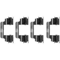 Priedų komplektas, diskinių stabdžių trinkelės MINTEX MBA1231