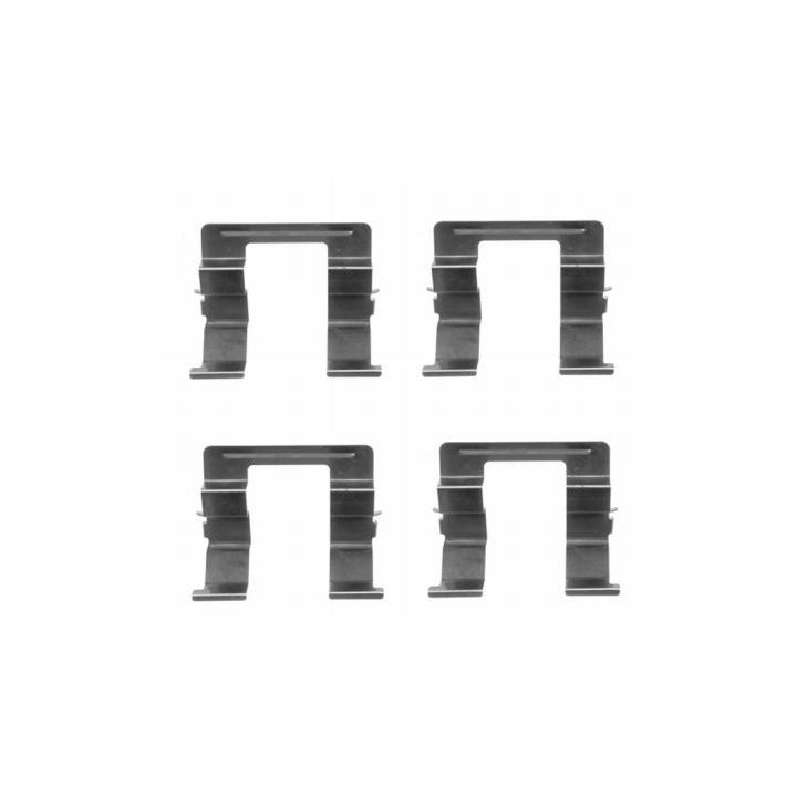 Priedų komplektas, diskinių stabdžių trinkelės MINTEX MBA1605