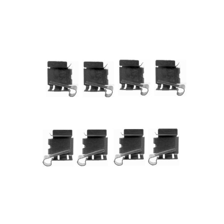 Priedų komplektas, diskinių stabdžių trinkelės MINTEX MBA1622