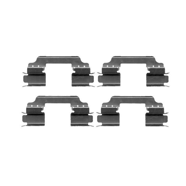 Priedų komplektas, diskinių stabdžių trinkelės MINTEX MBA1649