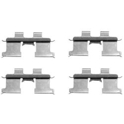 Priedų komplektas, diskinių stabdžių trinkelės MINTEX MBA1667