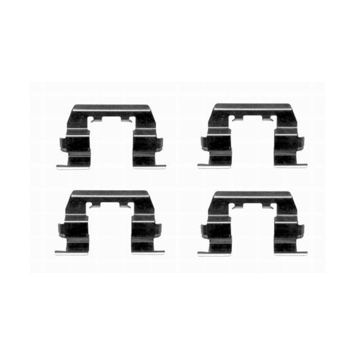 Priedų komplektas, diskinių stabdžių trinkelės MINTEX MBA1669