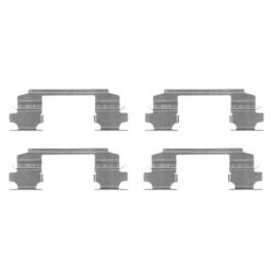 Priedų komplektas, diskinių stabdžių trinkelės MINTEX MBA1686