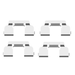 Priedų komplektas, diskinių stabdžių trinkelės MINTEX MBA1698