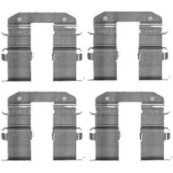 Priedų komplektas, diskinių stabdžių trinkelės MINTEX MBA1734