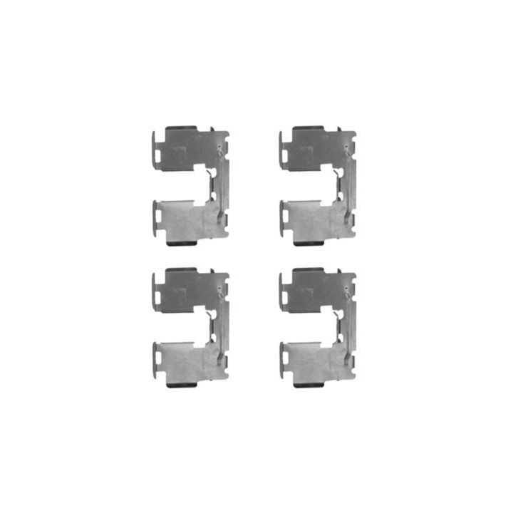 Priedų komplektas, diskinių stabdžių trinkelės MINTEX MBA1760