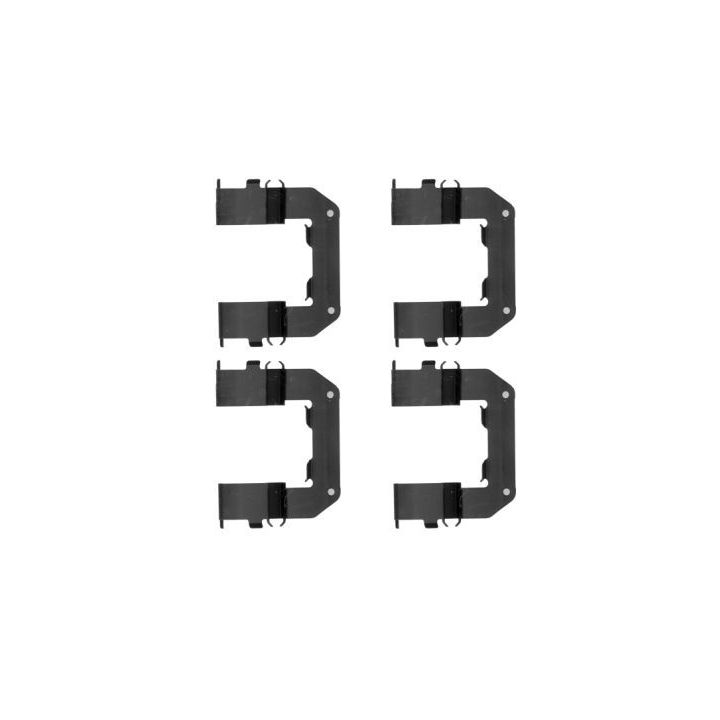 Priedų komplektas, diskinių stabdžių trinkelės MINTEX MBA1767