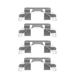 Priedų komplektas, diskinių stabdžių trinkelės MINTEX MBA1769