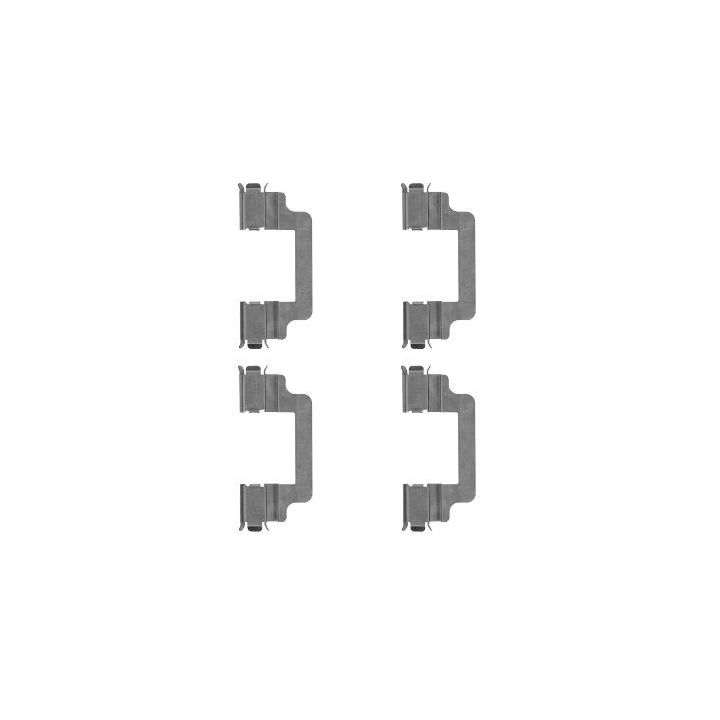 Priedų komplektas, diskinių stabdžių trinkelės MINTEX MBA1779