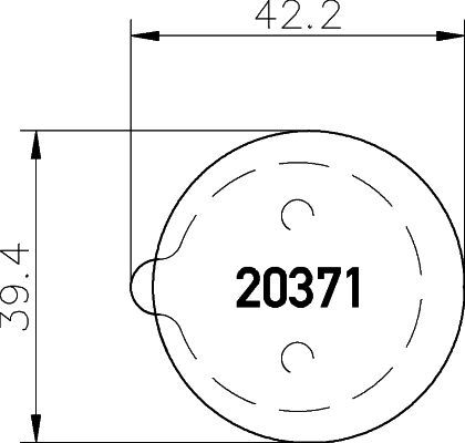 Stabdžių trinkelių rinkinys, stovėjimo stabdys MINTEX MDB1129