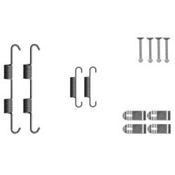 Priedų komplektas, stovėjimo stabdžių trinkelės MINTEX MBA77