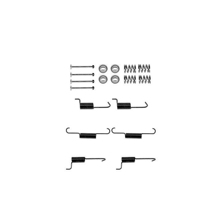 Priedų komplektas, stovėjimo stabdžių trinkelės MINTEX MBA823