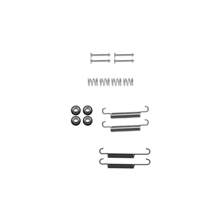 Priedų komplektas, stovėjimo stabdžių trinkelės MINTEX MBA893