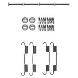 Priedų komplektas, stovėjimo stabdžių trinkelės MINTEX MBA897