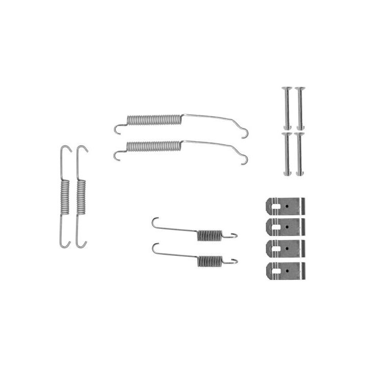 Priedų komplektas, stabdžių trinkelės MINTEX MBA15