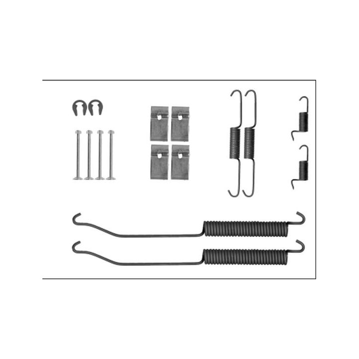 Priedų komplektas, stabdžių trinkelės MINTEX MBA36