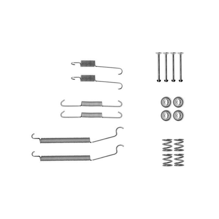 Priedų komplektas, stabdžių trinkelės MINTEX MBA39