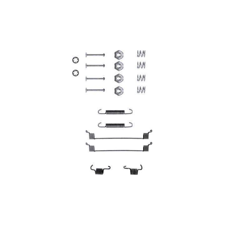 Priedų komplektas, stabdžių trinkelės MINTEX MBA651