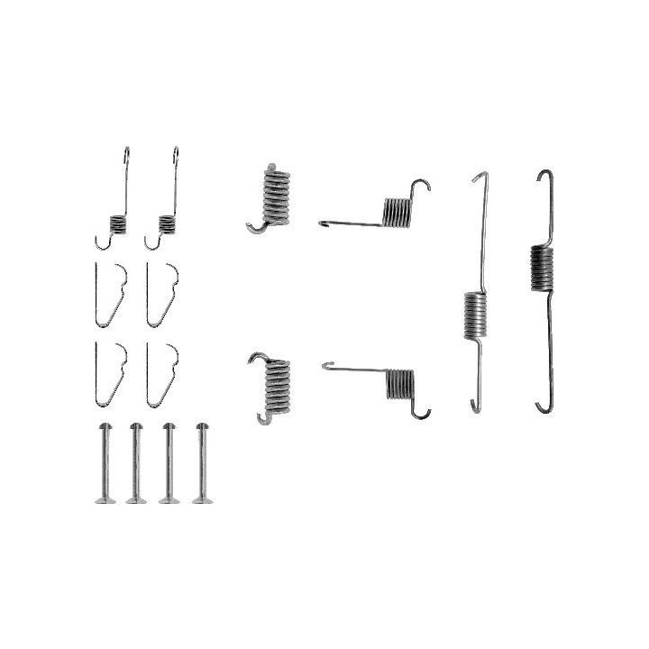 Priedų komplektas, stabdžių trinkelės MINTEX MBA661