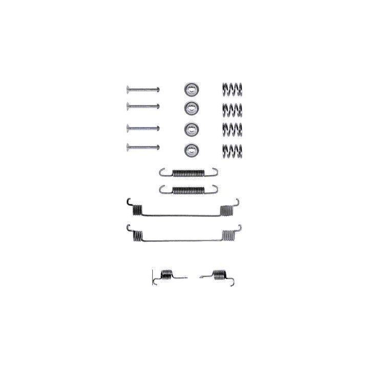 Priedų komplektas, stabdžių trinkelės MINTEX MBA672
