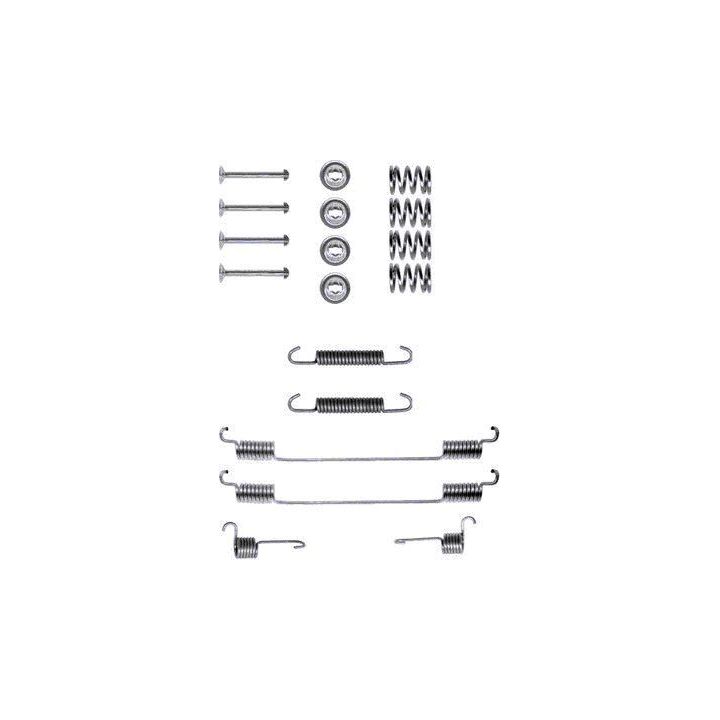 Priedų komplektas, stabdžių trinkelės MINTEX MBA682