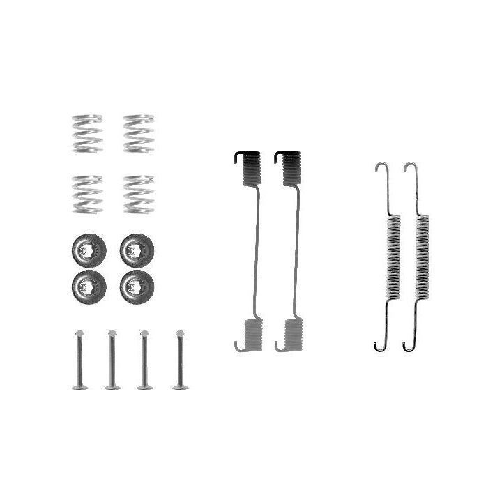 Priedų komplektas, stabdžių trinkelės MINTEX MBA704