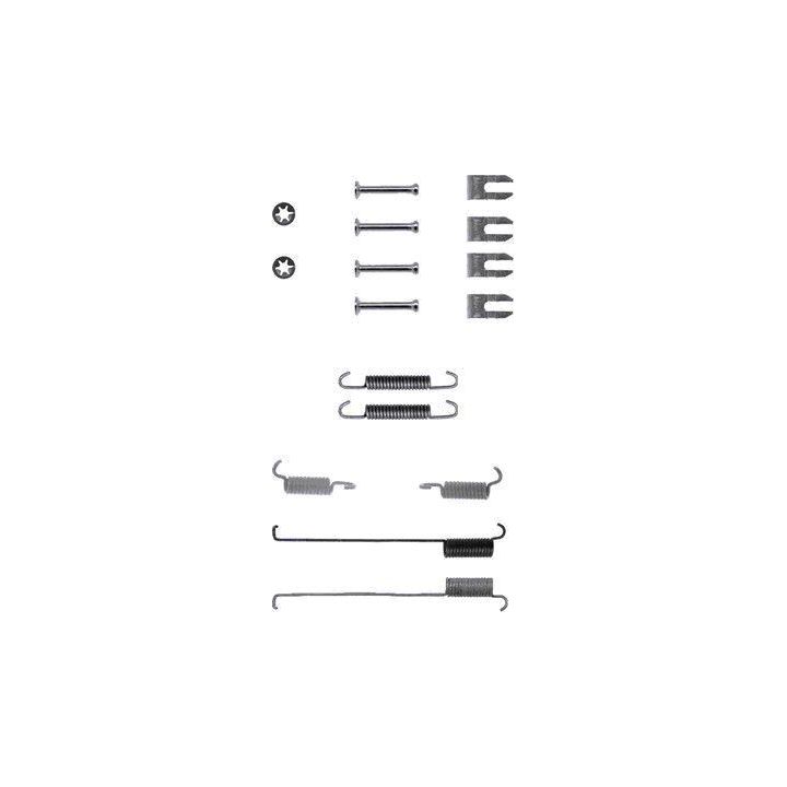 Priedų komplektas, stabdžių trinkelės MINTEX MBA739