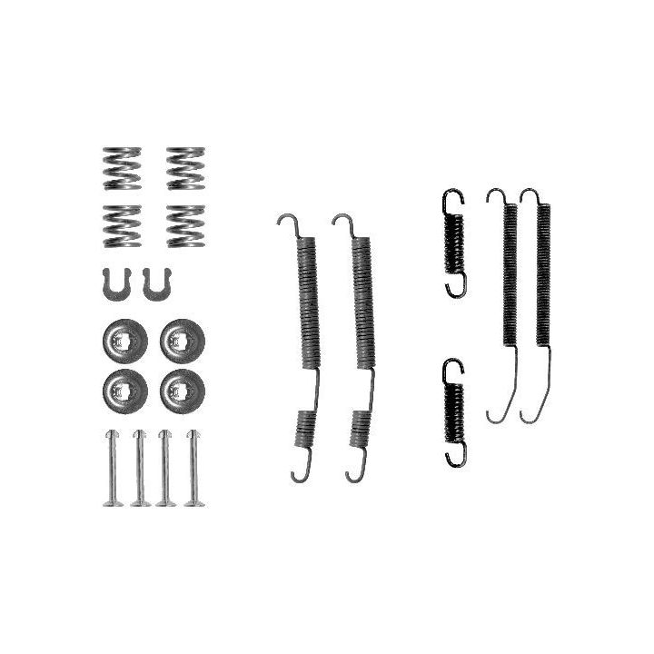 Priedų komplektas, stabdžių trinkelės MINTEX MBA760