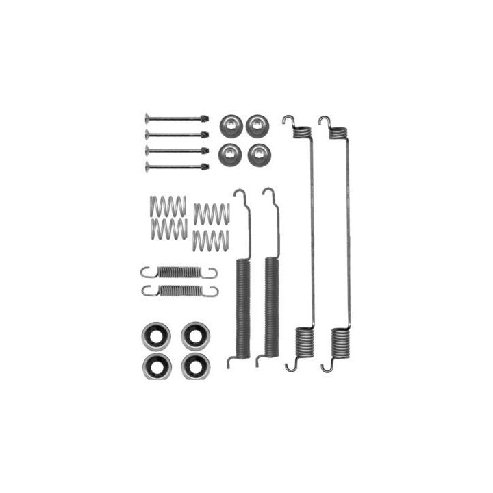 Priedų komplektas, stabdžių trinkelės MINTEX MBA843