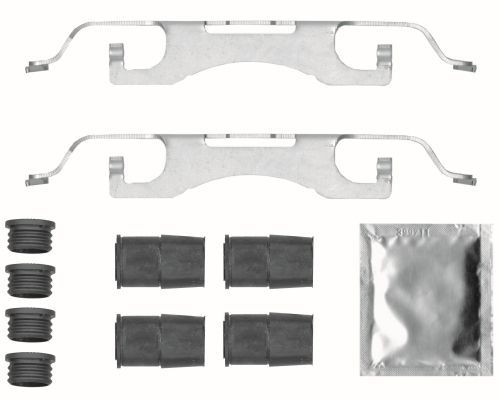 Priedų komplektas, stabdžių apkaba MINTEX MBA0049