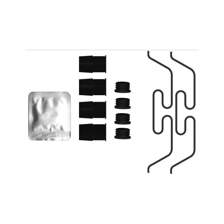 Priedų komplektas, stabdžių apkaba MINTEX MBA0090