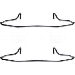 Priedų komplektas, stabdžių apkaba MINTEX MBA1123