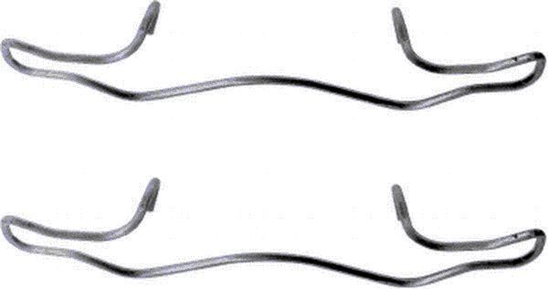 Priedų komplektas, stabdžių apkaba MINTEX MBA1180