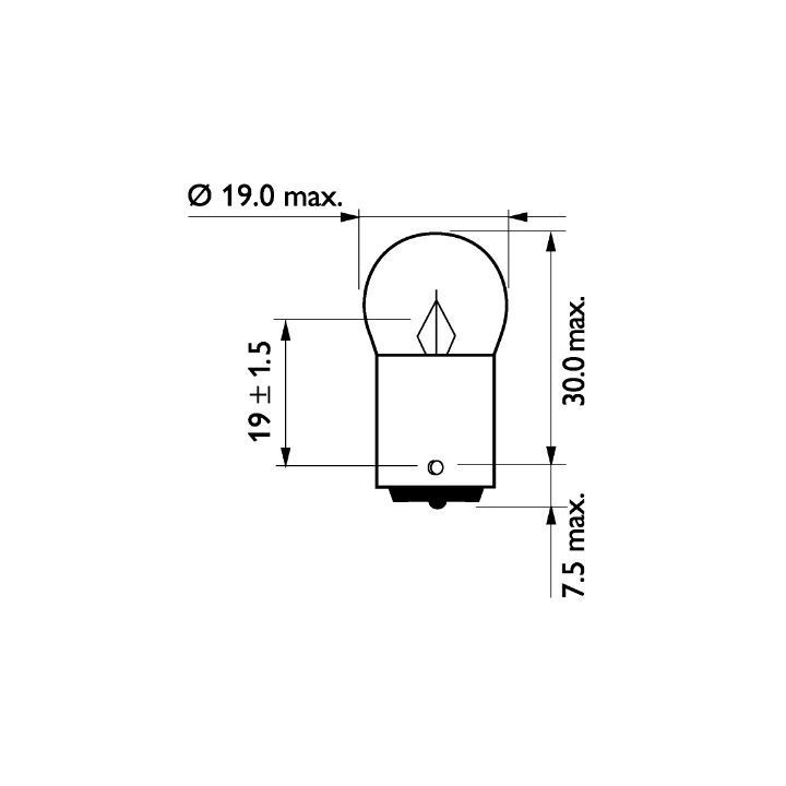 Lemputė, indikatorius PHILIPS 13821MDCP