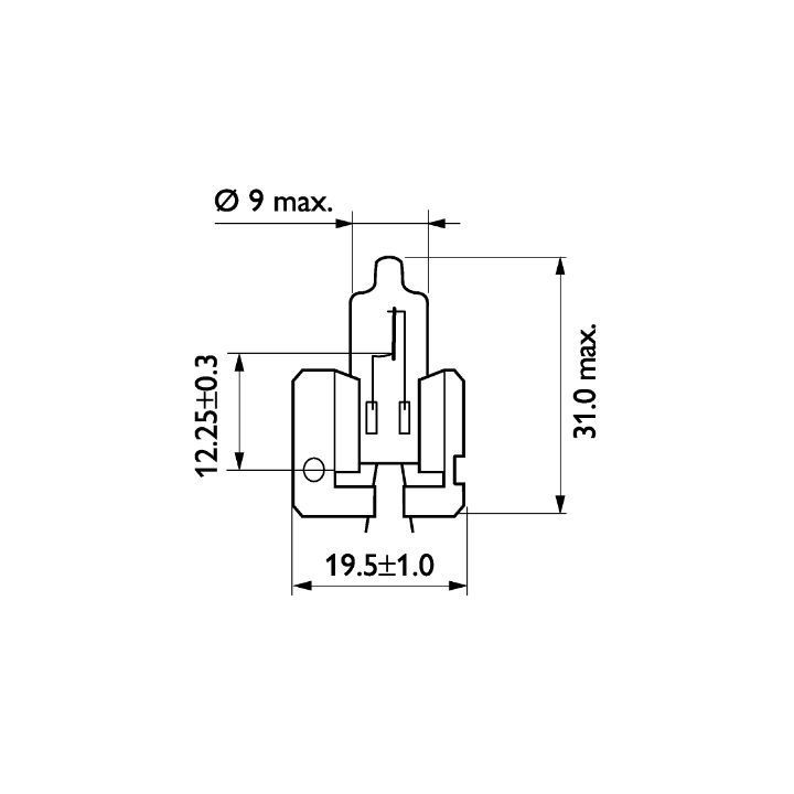 Lemputė, prožektorius PHILIPS 12311C1