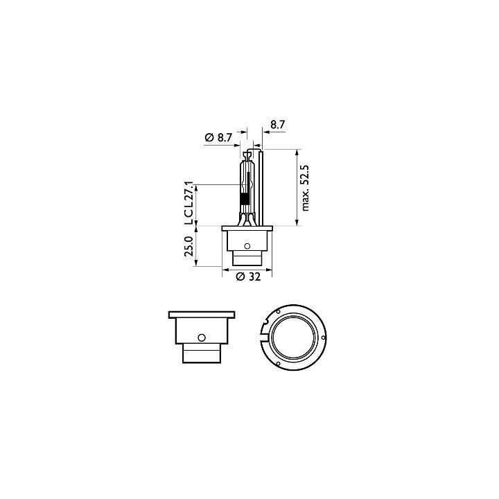 Lemputė, prožektorius PHILIPS 85126WHV2C1