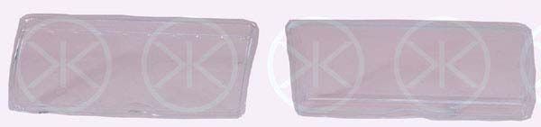 Lęšis, priekinis žibintas KLOKKERHOLM 00600251A1