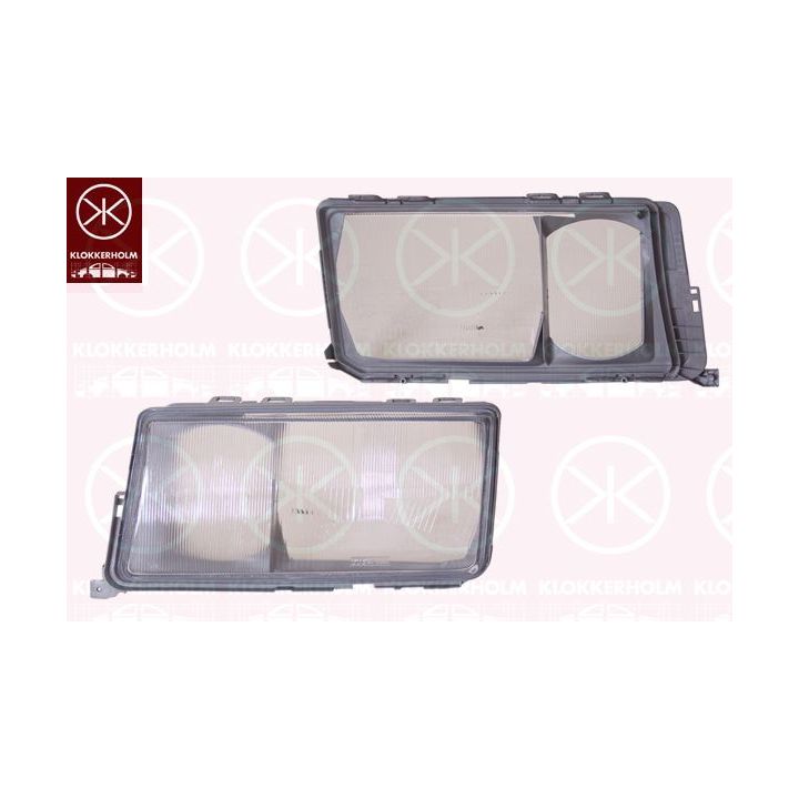 Lęšis, priekinis žibintas KLOKKERHOLM 35110252