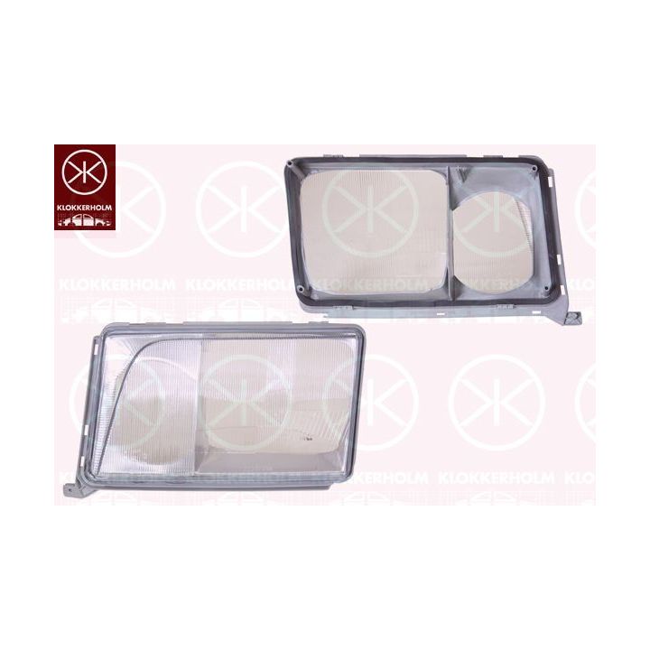 Lęšis, priekinis žibintas KLOKKERHOLM 35260253